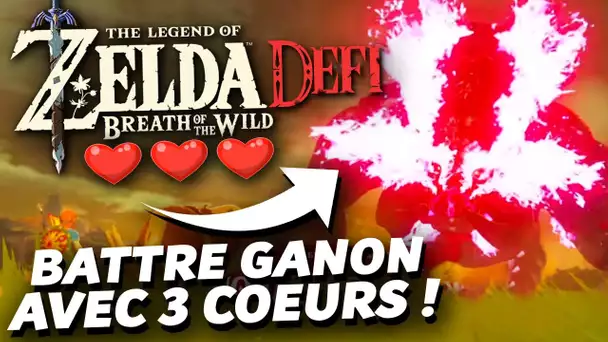 Défi Zelda BOTW : Battre Ganon avec 3 coeurs ! Faisable ? #181