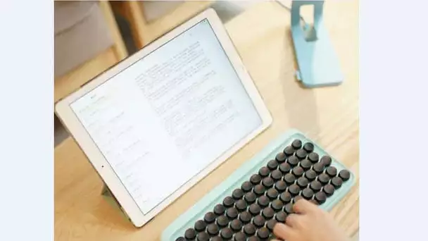 Un clavier rétro qui vous permet de ressentir les sensations d’une machine à écrire