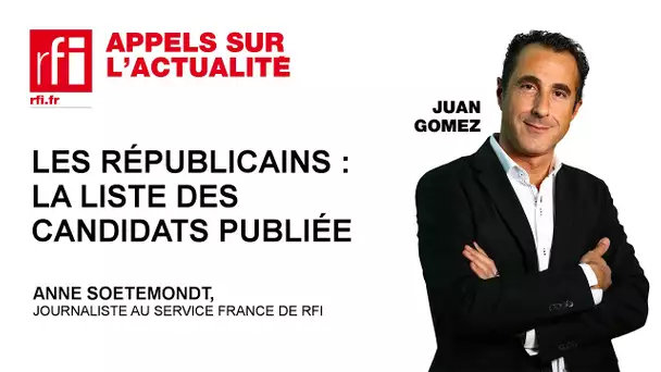 Les Républicains : la liste des candidats publiée