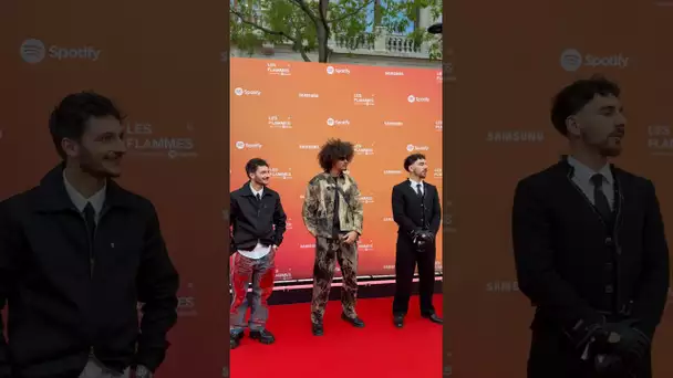 Maxime Biaggi, Grim, Raska et Lonni en ÉQUIPE sur le tapis rouges des Flammes 2024 🔥