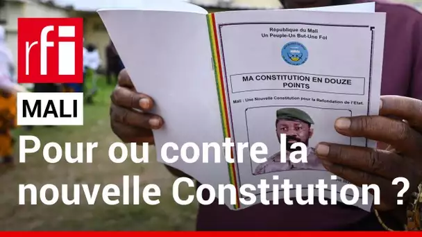Mali : avant le référendum, les pour et contre la Constitution réaffirment leurs arguments