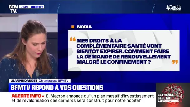 Comment demander le renouvellement de droits à la complémentaire santé? BFMTV répond à vos questions