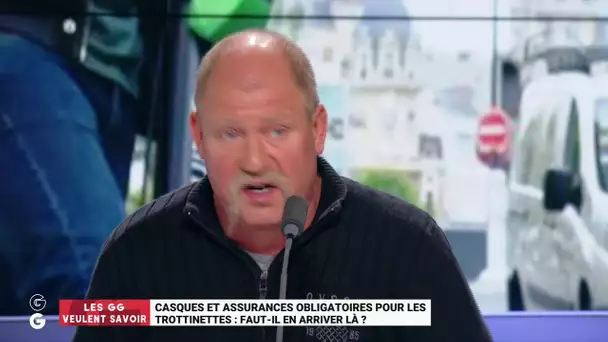 "Deux-roues, piétons, bagnoles : il faut séparer les voies de ces gens-là !", selon Didier Giraud