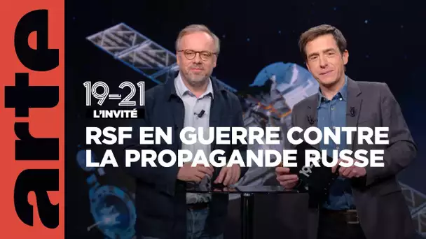 RSF dégaine son arme contre la désinformation russe – 19-21 – ARTE