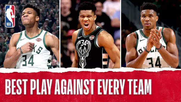Giannis Antetokounmpo's Best Play Against EVERY NBA Team!
