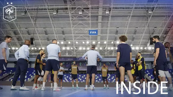 Veille de premier match de Mondial pour les Bleus