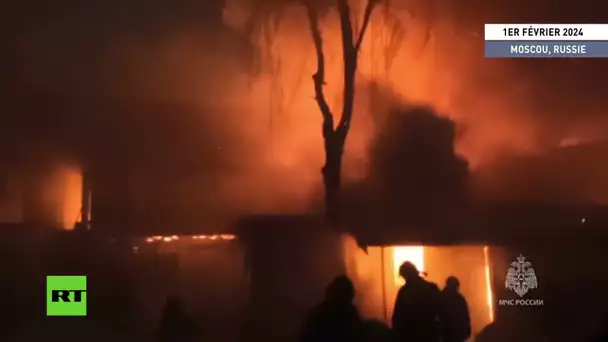 🇷🇺  Russie : un incendie circonscrit dans la région de Moscou