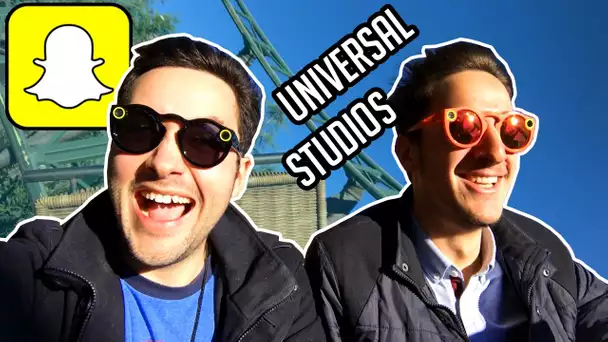 Test des Lunettes Snapchat à Universal Studios Hollywood !