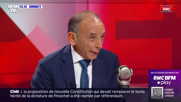 Zemmour alerte à une "disparition de la France"
