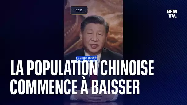 La population chinoise baisse pour la 1ère fois depuis 60 ans: quelles conséquences sur l'économie?