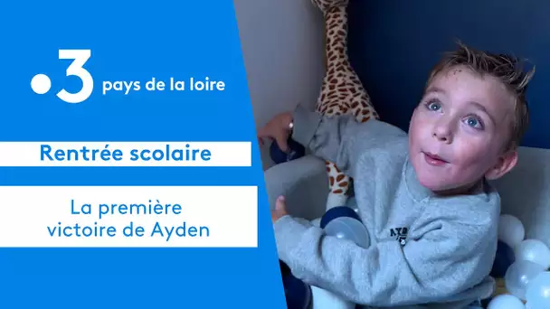 Ecommoy : première rentrée scolaire pour Ayden en attente d'une greffe