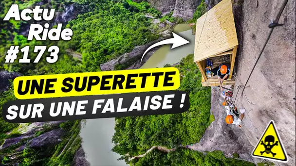 Une supérette suspendu dans le vide! Polémique avec le jeu Alert’oRequin !