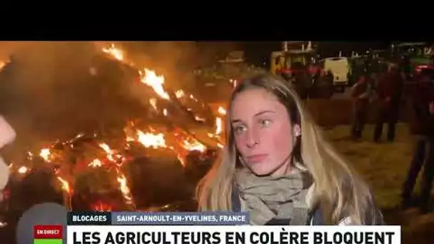 🇫🇷 France : les agriculteurs se rapprochent de Paris