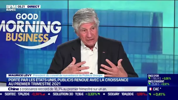 Maurice Lévy (Publicis Groupe): Publicis renoue avec la croissance au premier trimestre 2021