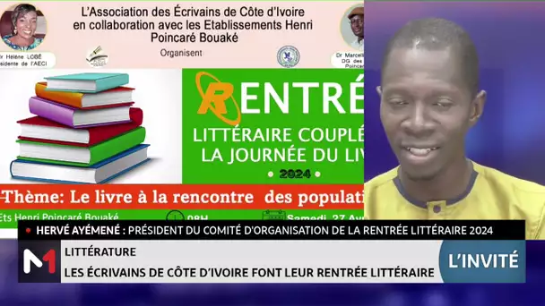 Les écrivains de Côte d´Ivoire font leur entrée littéraire. Le point avec Hervé Ayémené