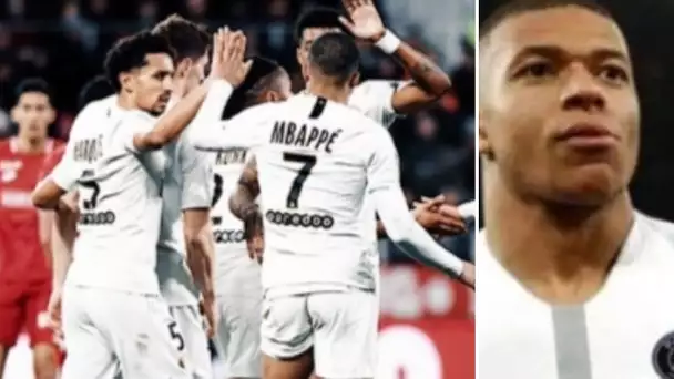 Dijon 0-4 PSG : Mbappe di maria marquinhos choupo moting buteurs,