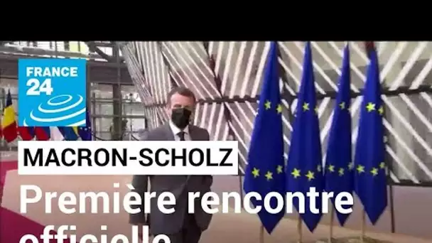 France : Macron reçoit Olaf Scholz pour tenter de s'accorder sur les grands dossiers à venir