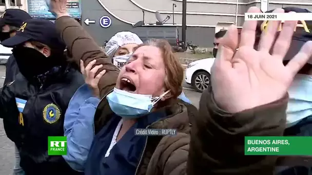 Argentine : heurts entre des soignants et la police lors d’une manifestation