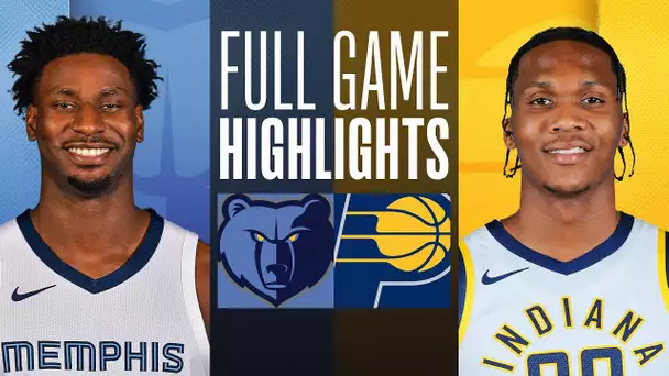 GRIZZLIES at PACERS | FULL GAME HIGHLIGHTS | January 28, 2024
