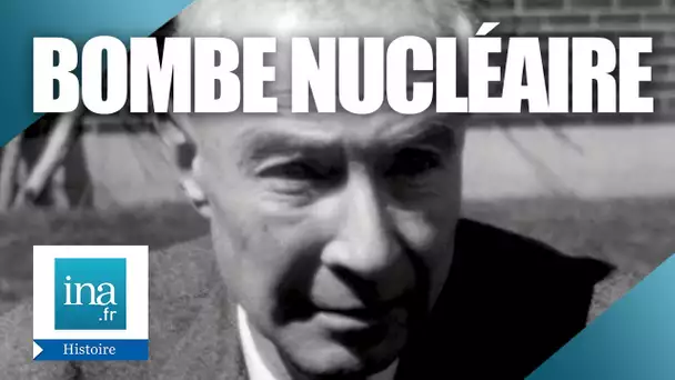 Le «père» de la bombe atomique Robert Oppenheimer | Archive INA