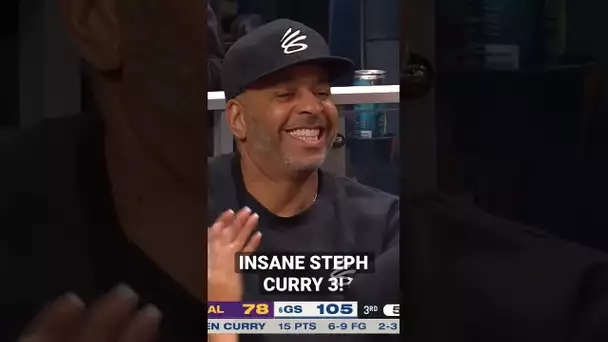 Even Dell Curry Was Surprised By Steph’s RIDICULOUS 3! 🤣 | #Shorts