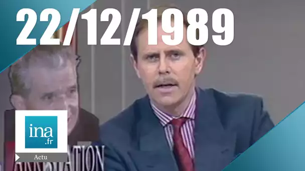 20h Antenne 2 du 22 décembre 1989 : Arrestation de Nicolae Ceaușescu | Archive INA