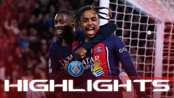 HIGHLIGHTS | PSG 2-0 REAL SOCIEDAD ⚽️🏆 #UCL