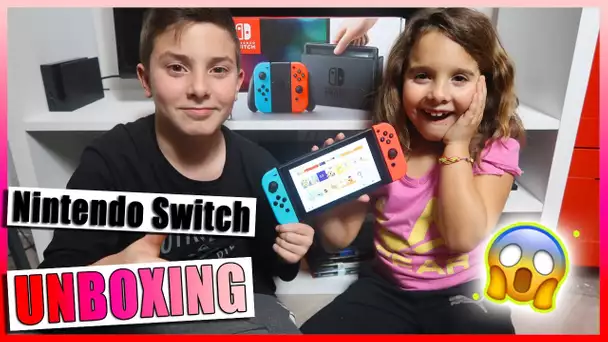 NINTENDO SWITCH Unboxing , test et premières impressions