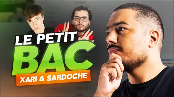 PETIT BAC AVEC L&#039;EQUIPE ft. XARI & SARDOCHE