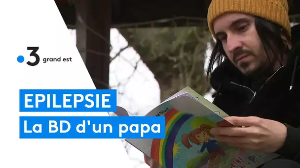 Epilepsie : un papa crée une BD pour sensibiliser le public sur son quotidien