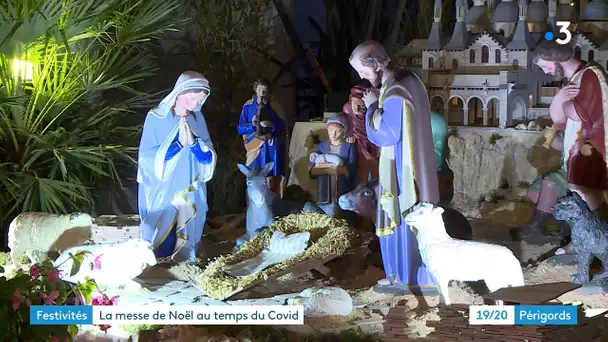 Les préparatifs de la messe de Noël à la cathédrale St-Front de Périgueux