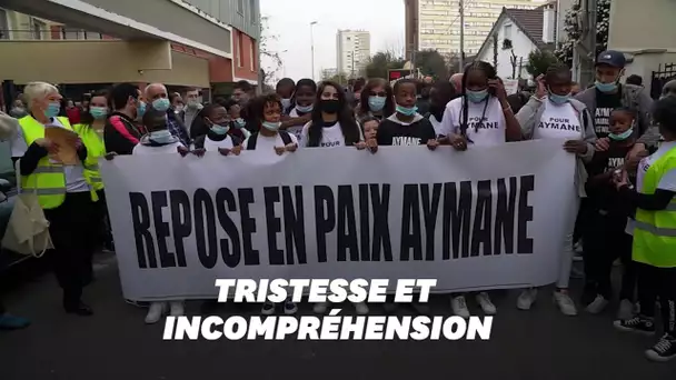 Marche blanche pour Aymane: Bondy entre tristesse et incompréhension