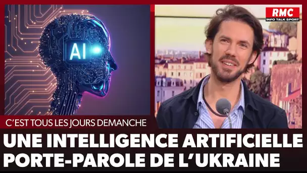 Arnaud Demanche : Une intelligence artificielle porte-parole de l'Ukraine !