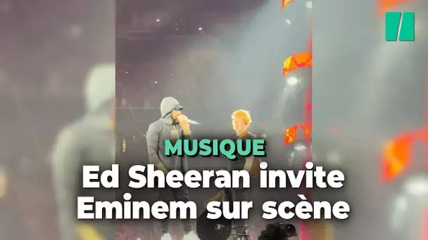 Ed Sheeran et Eminem réunis sur scène à Détroit, un moment que les fans ne risquent pas d’oublier