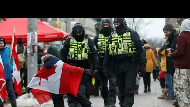 Canada : la police durcit le ton face à des "blocages inacceptables" selon Justin Trudeau
