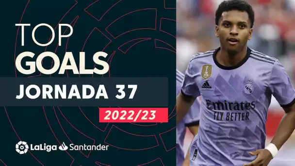LaLiga TOP 5 Goles Jornada 37 LaLiga Santander 2022/2023