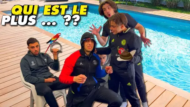 QUI EST LE PLUS ... ? ( Avec toute la famille) 🔥😭