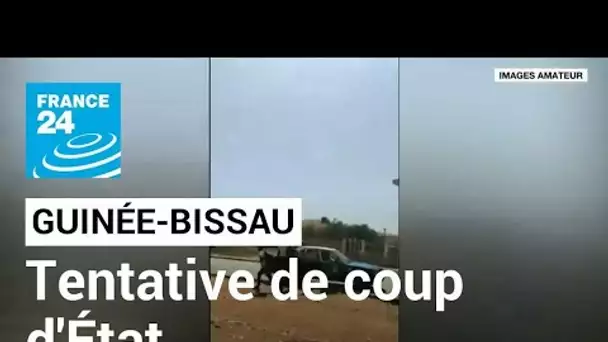 Retour en IMAGES sur la tentative de coup d'État en Guinée-Bissau • FRANCE 24