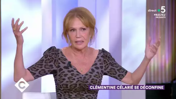 Clémentine Célarié se déconfine - C à Vous - 02/06/2020