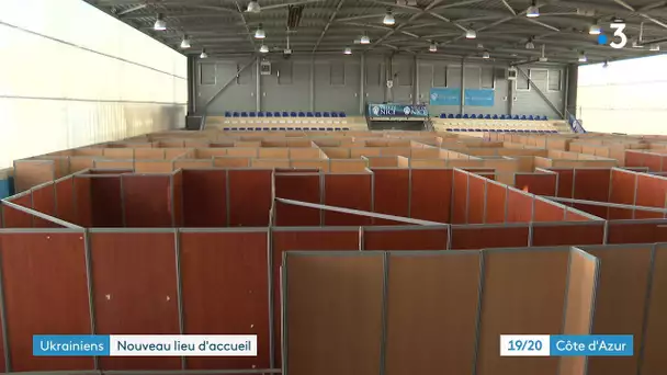 Ouverture d'un centre d'accueil provisoire pour les réfugiés ukrainiens à Nice