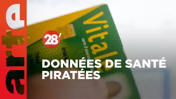 33 millions de Français piratés : qui en veut à nos données de santé ? - 28 Minutes - ARTE