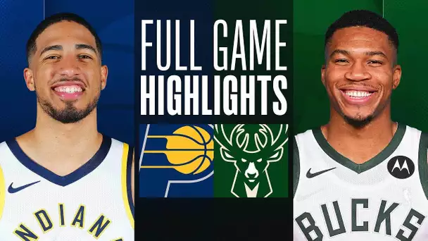 PACERS at BUCKS | FULL GAME HIGHLIGHTS | January 1, 2024