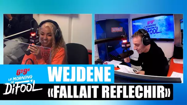 Wejdene - Interview "Fallait réfléchir" #MorningDeDifool