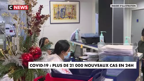 Covid-19 : plus de 21.000 nouveaux cas en 24h