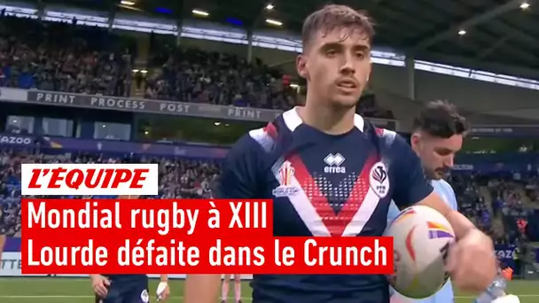 Mondial rugby à XIII : Pas de miracle, les Bleus s'inclinent lourdement contre l'Angleterre