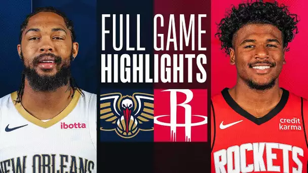 PELICANS at ROCKETS | FULL GAME HIGHLIGHTS | January 31, 2024