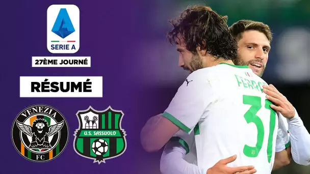 Résumé : Un triplé de penalties pour Sassuolo !