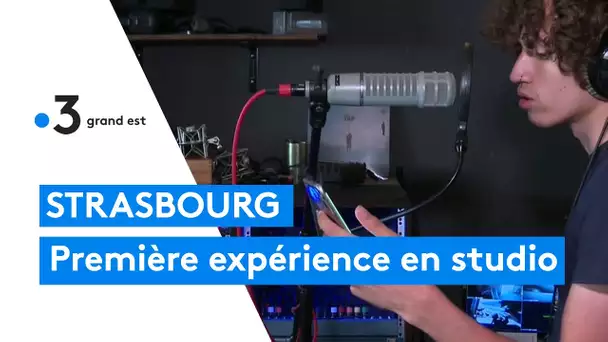 Strasbourg : première expérience d'enregistrement en studio