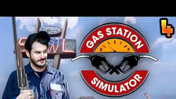 DU BALAI !! BARREZ VOUS D'MA PELOUSE !! -Gas Station Simulator- Ep.4 [DECORATION]