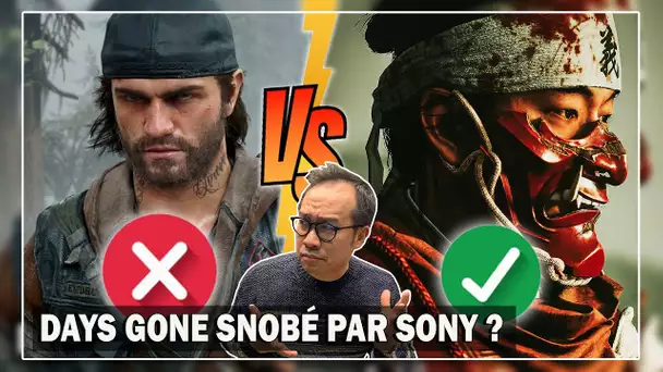 Days Gone "NON" / Ghost of Tsushima "OUI" : SONY AFFICHE SES PRÉFÉRENCES